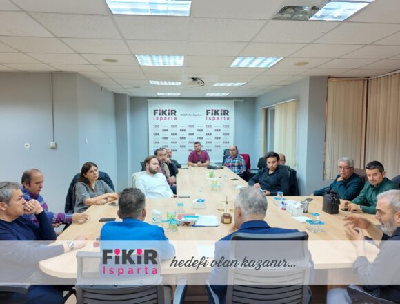 1 Isparta sanayisi için yol haritası: Fikir Isparta Topluluğu ilimize özgü OSB modelini 3 aşamada sundu