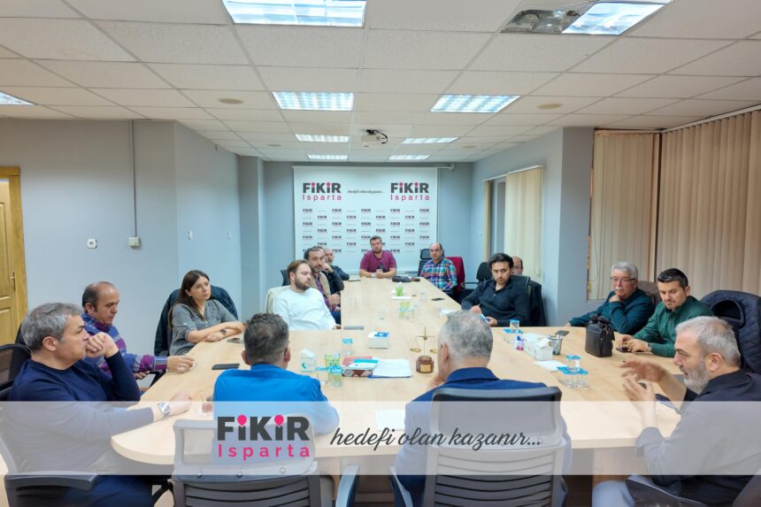 Isparta sanayisi için yol haritası: Fikir Isparta Topluluğu ilimize özgü OSB modelini 3 aşamada sundu