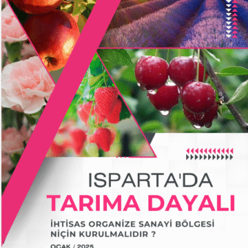 ISPARTA’DA TARIMA DAYALI İHTİSAS SANAYİ BÖLGESİ NİÇİN KURULMALIDIR?
