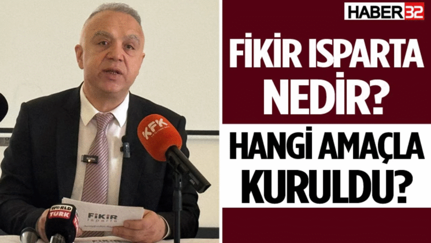 Fikir Isparta Topluluğu, projeleri ve hedeflerini açıkladı