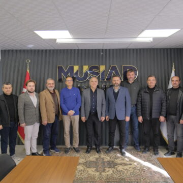 Müstakil Sanayici ve İşadamları Derneği (MÜSİAD) Isparta Şubesi’ni ziyaret ettik.