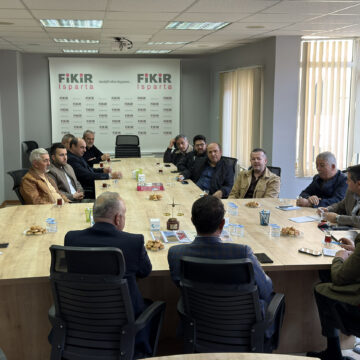 Isparta SGK İl Müdürü Bayram Balban’dan Fikir Isparta’ya İade-i Ziyaret