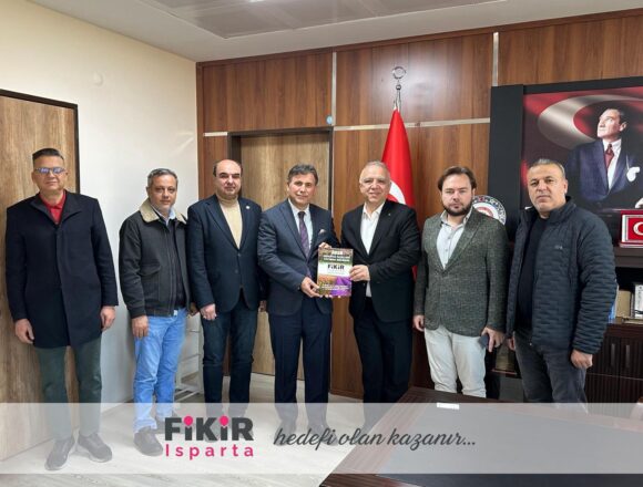 Isparta Çalışma ve İş Kurumu İl Müdürü Sayın Mustafa Höke’yi ziyaret ettik.