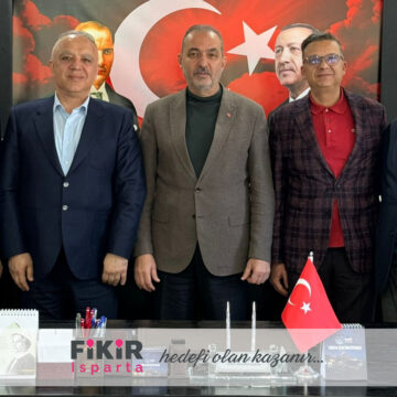 Atabey Belediyesi 2 Fikir Isparta’dan Atabey Belediye Başkanı Serdar Pehlivan’a Ziyaret