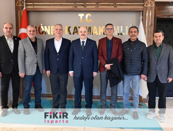 Fikir Isparta’dan Gönen Kaymakamı Mehmet Yıldız’a Ziyaret