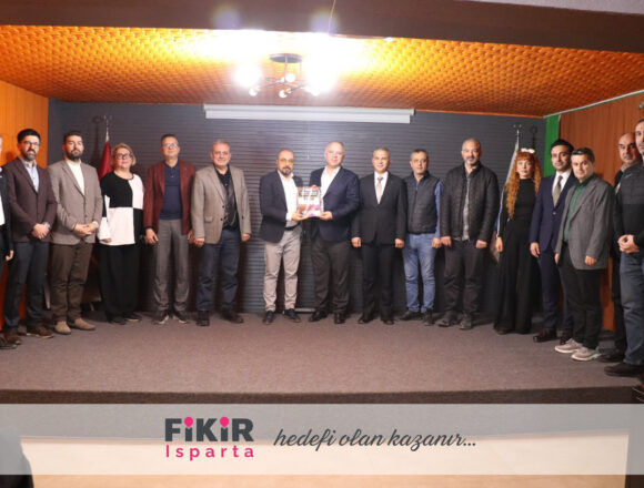 Fikir Isparta’dan IGSİAD Başkanı Kubilay Kapı’ya Ziyaret