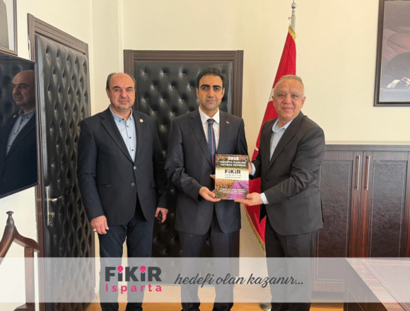 Fikir Isparta’dan Sütçüler Kaymakamı Taha Eraslan’a Ziyaret