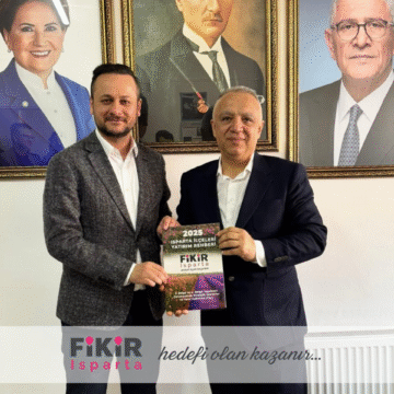 Fikir Isparta’dan İYİ Parti Isparta İl Başkanı Dr. İbrahim Tekeli’ye Ziyaret