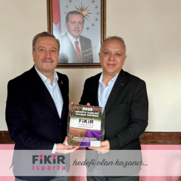2025 Isparta İlçeleri Yatırım Rehberi, Milletvekili Mehmet Uğur Gökgöz’e Sunuldu