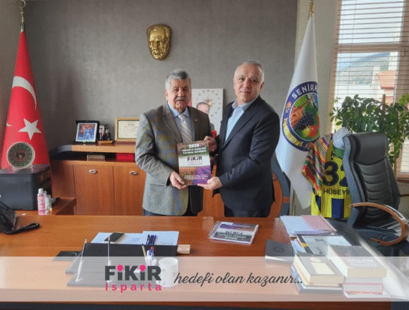 Fikir Isparta’dan Senirkent Belediye Başkanı Hüseyin Baykal’a Ziyaret