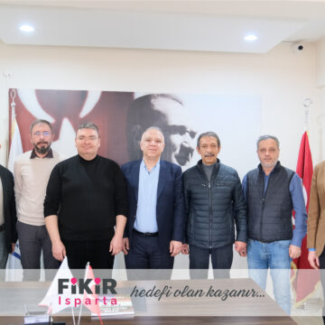 Fikir Isparta’dan Makine Mühendisleri Odası Isparta İl Temsilciliğine Ziyaret