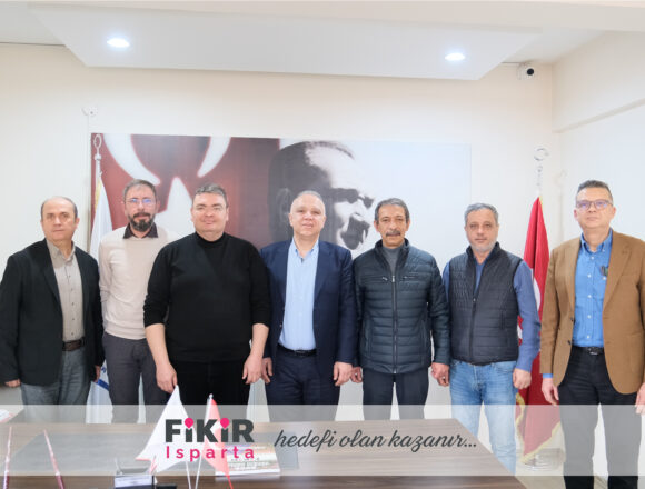 Fikir Isparta’dan Makine Mühendisleri Odası Isparta İl Temsilciliğine Ziyaret