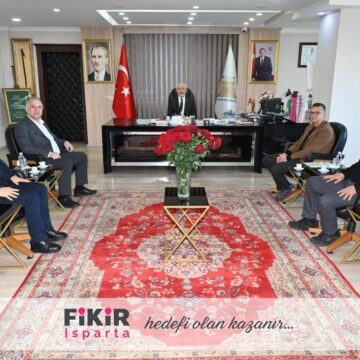 Fikir Isparta’dan Isparta Belediye Başkanı Şükrü Başdeğirmen’e Akademik Araştırma Kapsamında Ziyaret