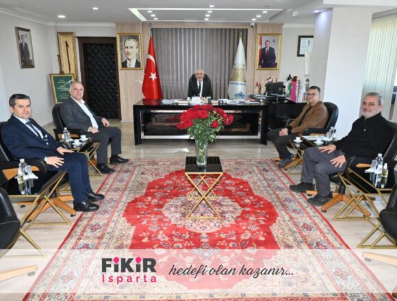 Fikir Isparta’dan Isparta Belediye Başkanı Şükrü Başdeğirmen’e Akademik Araştırma Kapsamında Ziyaret