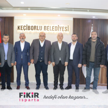 Fikir Isparta’dan Keçiborlu Belediye Başkanı Yusuf Murat Parlak’a Ziyaret