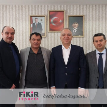 Fikir Isparta’dan Kuleönü Belediye Başkanı Nuri Erdoğan’a Ziyaret