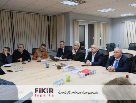 isubü - ziyaretler toplantı (1) Fikir Isparta’da Enerji Verimliliği Haftası Kapsamında Enerji Gündemi Değerlendirildi