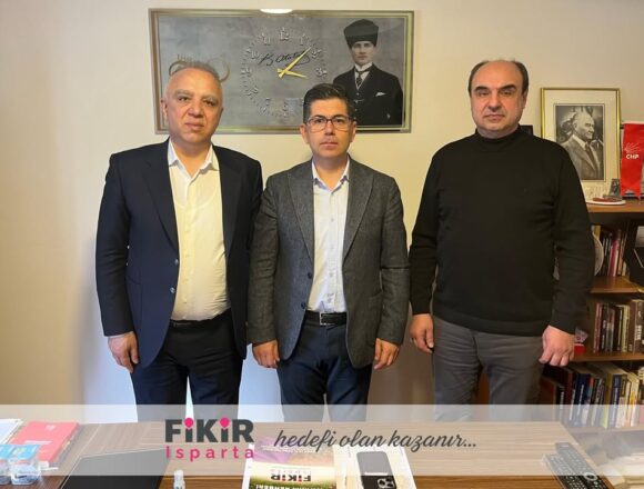 Fikir Isparta’dan CHP Isparta Milletvekili Hikmet Yalım Halıcı’ya Ziyaret