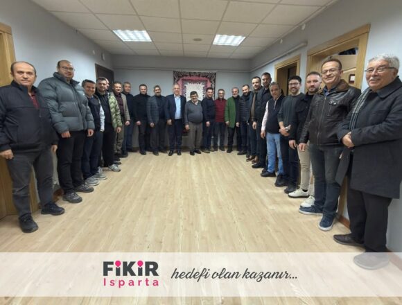 Fikir Isparta’da Sektörel Toplantıların Altıncısı Gerçekleştirildi